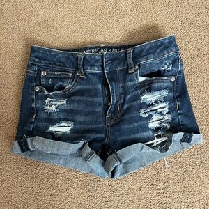 American eagle jean shorts